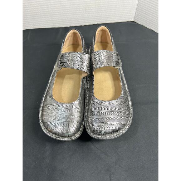 Allegria Paloma Silver Size 9 EU 39 New - Picture 7 of 9